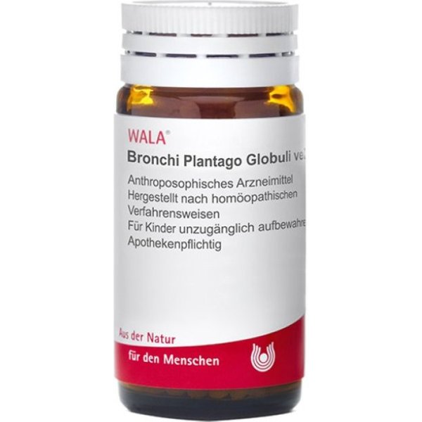 Wala Bronchi Plantago Compositum - Globuli Omeopatici Per La Tosse, 20G-image