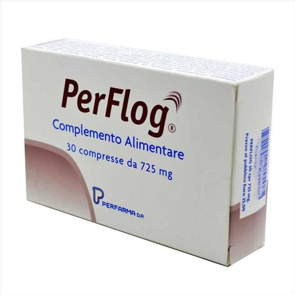 Perfarma Perflog - Integratore Per Il Microcircolo E Il Drenaggio, 30 Compresse-image