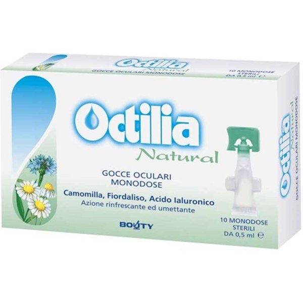 Octilia Natural Gocce Oculari Per Occhi Irritati E Arrossati, 10 Flaconcini-image