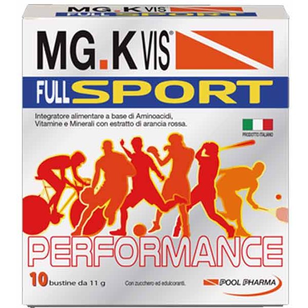 Mg.K VIS Full Sport Gusto Arancia Rossa, 10 Bustine-image