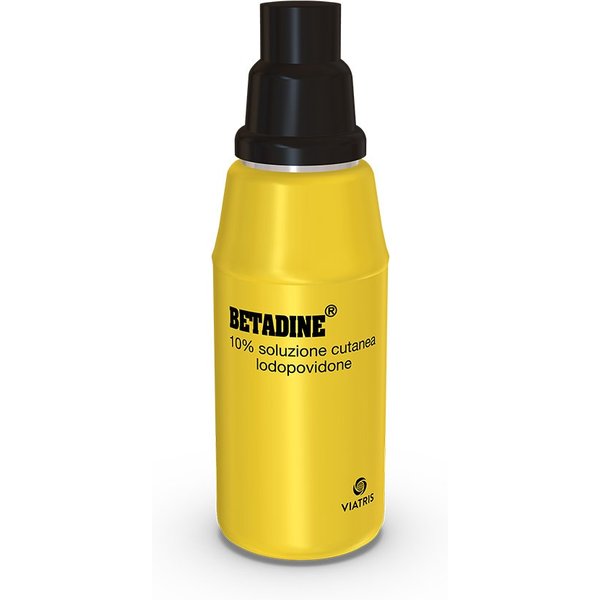 Betadine 10% Soluzione Cutanea Disinfettante, 120Ml-image