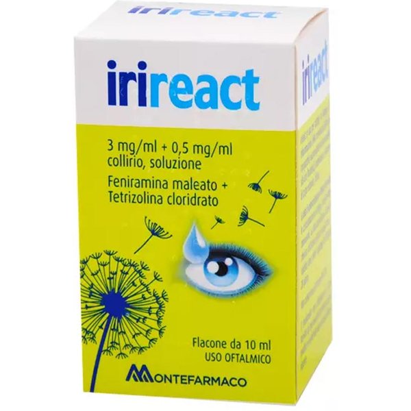 Irireact 3 Mg/Ml + 0,5 Mg/Ml Collirio Soluzione 1 Flacone Contagocce In Ldpe Da 10 Ml-image