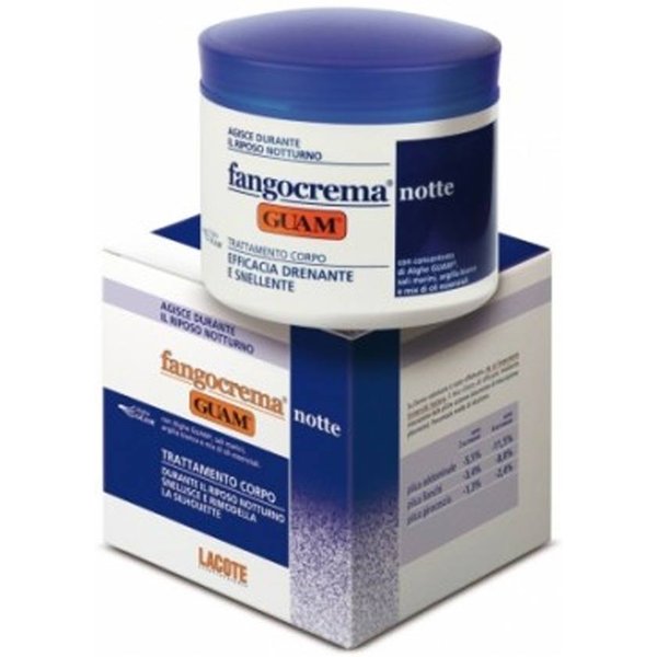 Guam Fangocrema Notte Trattamento Corpo Snellisce E Rimodella, 500Ml-image