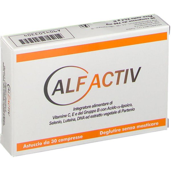 Fitoproject Alfactiv Integratore Alimentare, 30 Compresse-image