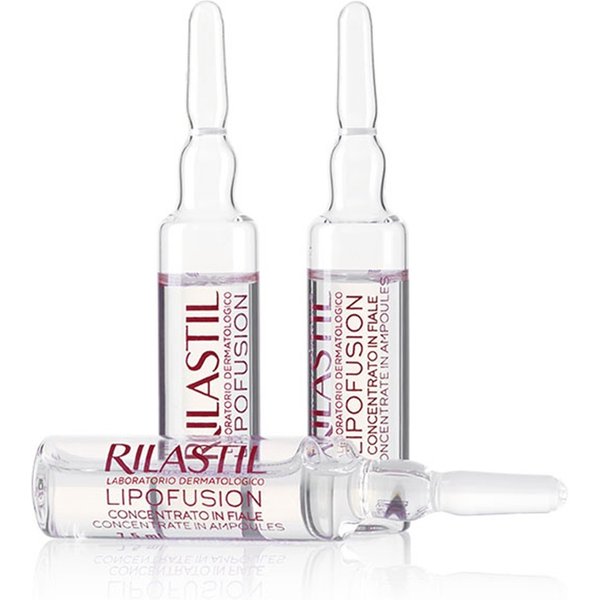 Rilastil Lipofusion - Fiale Concentrato Anti-Cellulite Uso Esterno, 10 X 7.5Ml-image