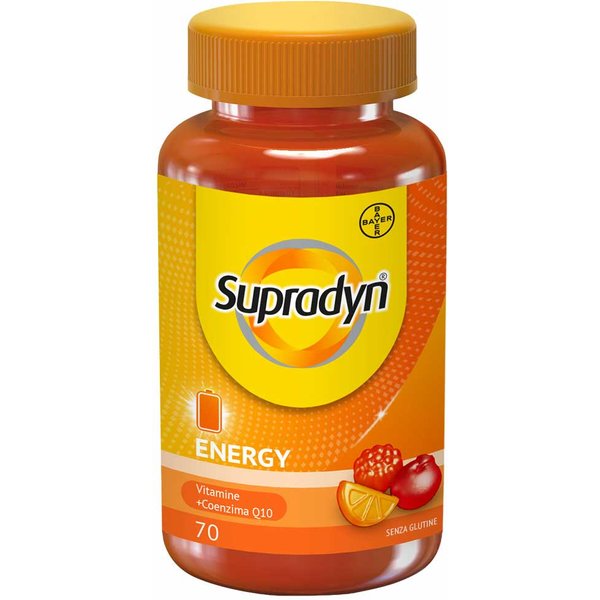 Supradyn Energy Integratore Multivitaminico E Coenzima Q10, 70 Caramelle Gommose-image