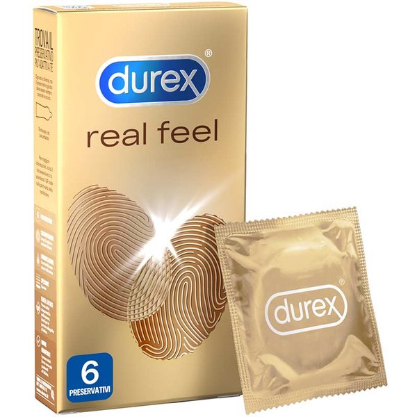 Durex Real Feel Profilattici, 6 Pezzi-image