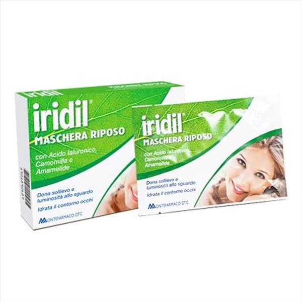 Iridil Maschera Riposo Con Acido Ialuronico 4 Maschere 7 Ml-image