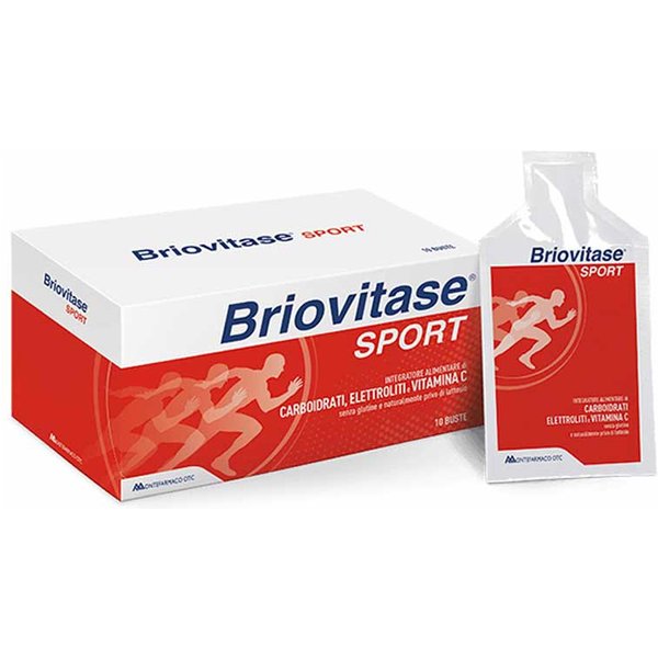 Montefarmaco Briovitase Sport Integratore Di Sali Minerali E Vitamina C, 10Buste-image