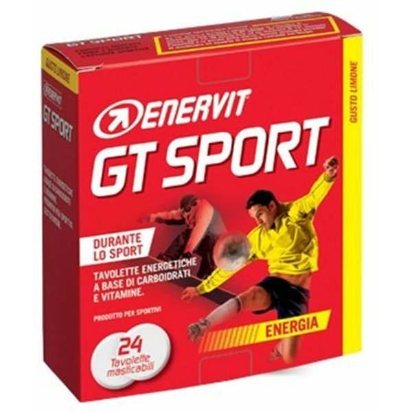 Enervit Gt Sport Integratore Alimentare Gusto Limone, 24X4-image