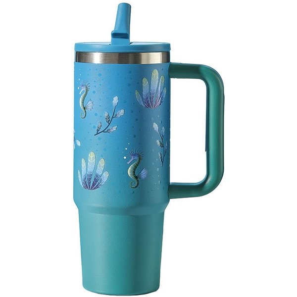 Neavita Mug Thermos Easygo - Tazza Termica Verde In Acciaio Inox Per Tisane, 500 Ml-image