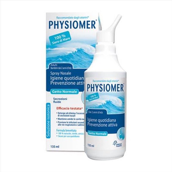 Physiomer Spray Nasale Soluzione Isotonica Igiene Quotidiana 135 Ml-image