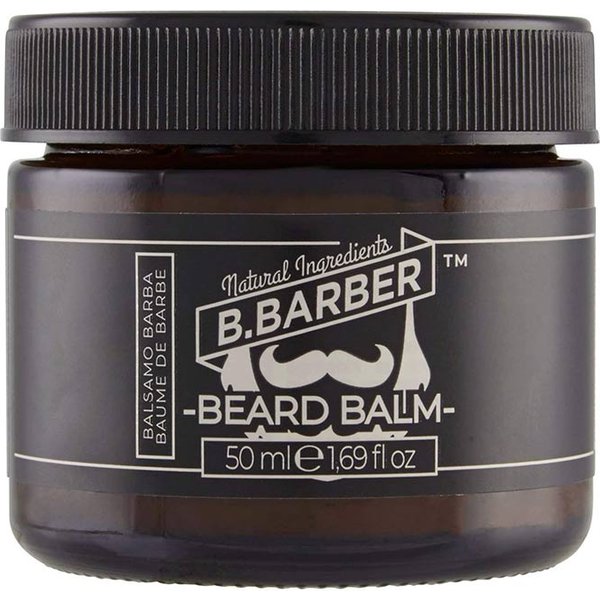 B Barber Beard Balm Balsamo Barba Ammorbidente Anti Crespo, 50Ml-image