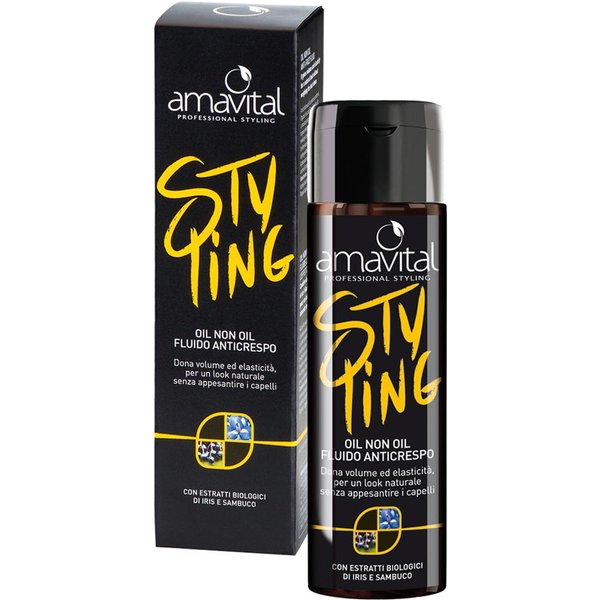 Oficine Cleman Amavital - Styling Oil Non Oil Fluido Anti Crespo, 200Ml-image