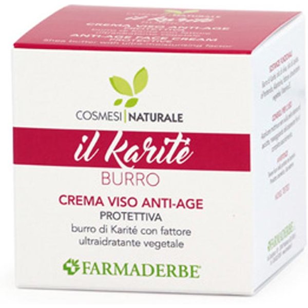 Farmaderbe Il Karitè - Crema Viso Anti-Age Protettiva, 50Ml-image