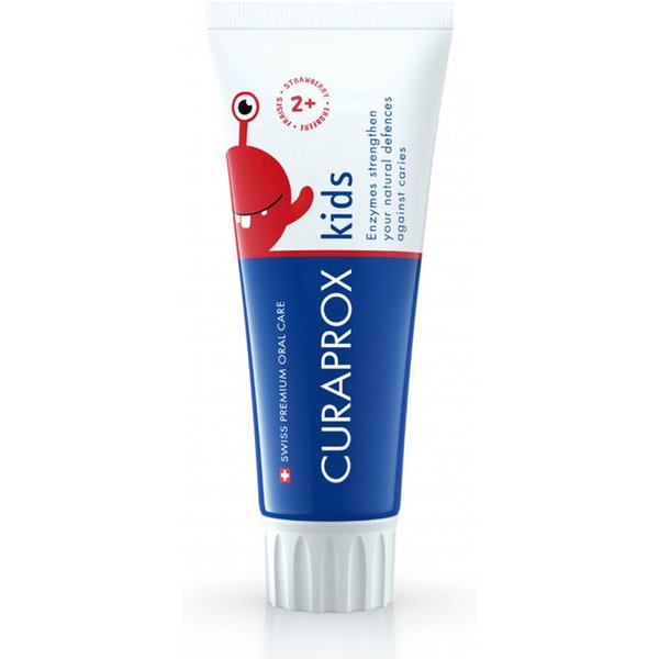 Curaprox Dentifricio Kids Fragola Dai 2 Anni 950Ppm, 60Ml-image