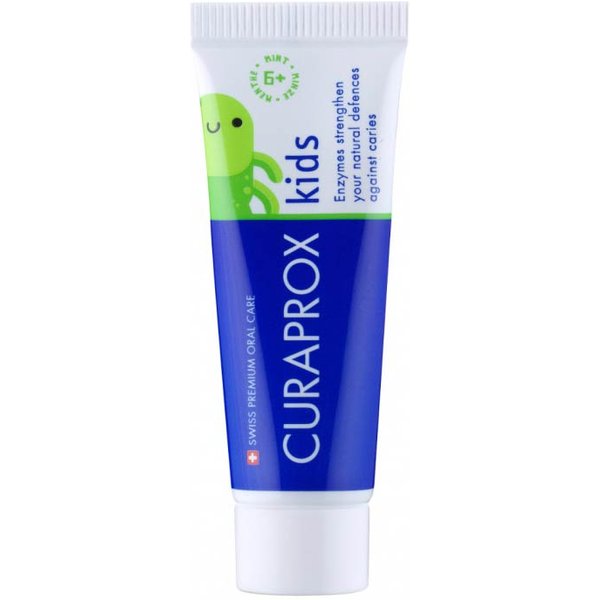 Curaprox Dentifricio Kids Menta Dai 6 Anni 1450Ppm Formato Viaggio, 10Ml-image