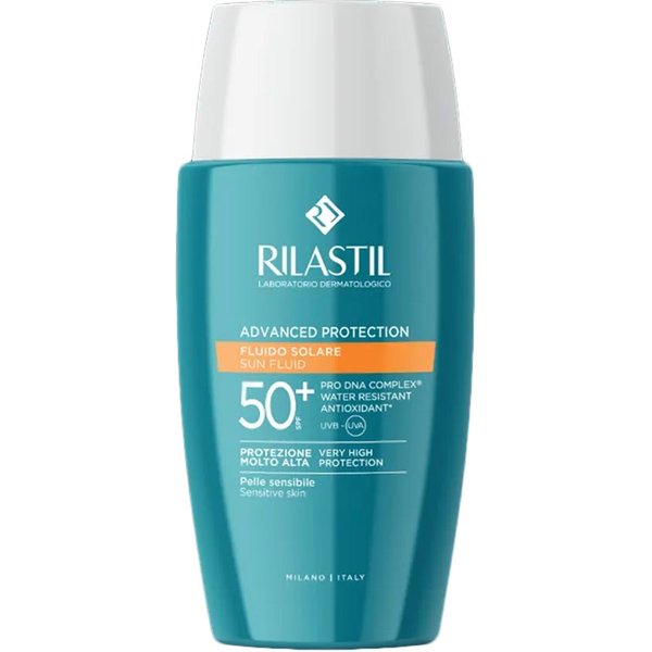 Rilastil Advanced Protection Fluido Solare SPF50+ Per Pelle Sensibile, 50Ml-image