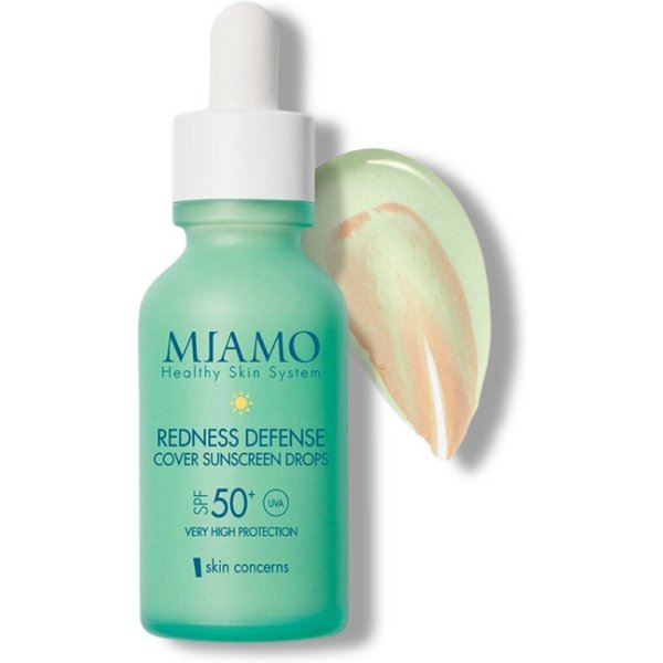 Miamo Skin Concerns - Redness Defense Cover Sunscreen Drops SPF50+, 30Ml-image