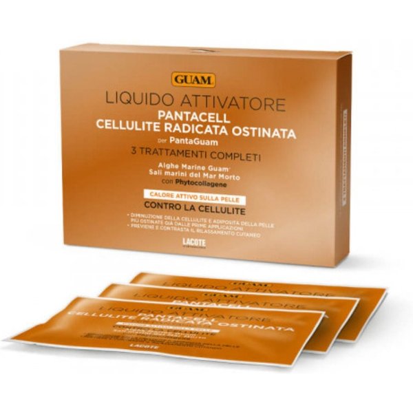 Guam Liquido Attivatore Pantacell Cellulite Radicata E Ostinata, 3 Buste-image