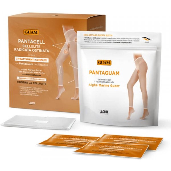 Guam Pantacell Cellulite Radicata E Ostinata, 3 Trattamenti + Pantalone Sauna-image