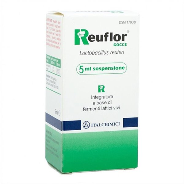 Italchimici Reuflor Integratore Alimentare Fermenti Lattici Gocce 5 Ml-image