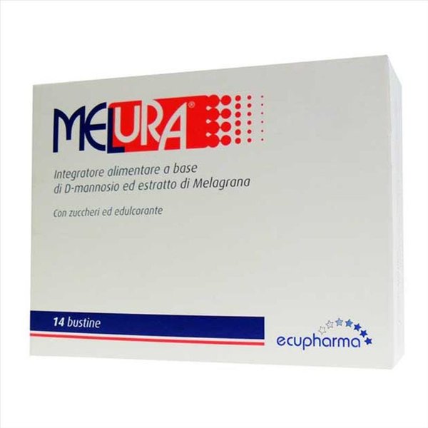 Ecupharma Melura Integratore Alimentare Cistiti Batteriche 14 Bustine Da 4 G-image