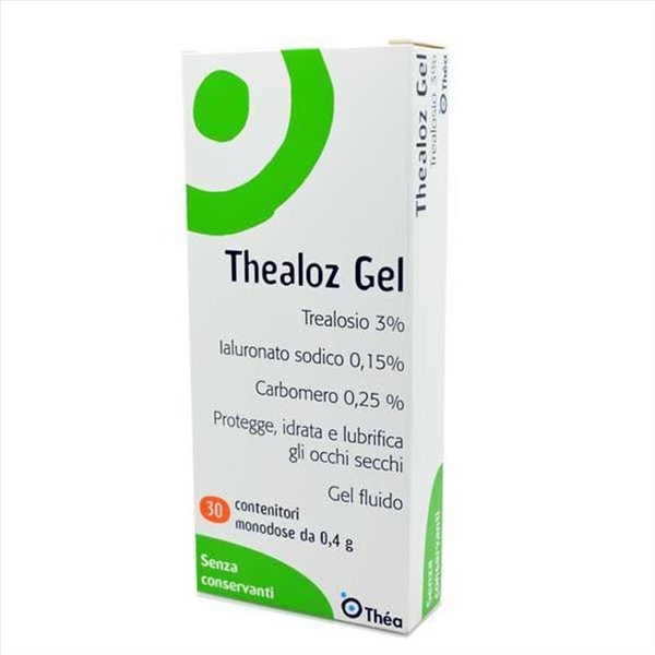 Thea Thealoz Gel Oftalmico Protettivo Idratante Lubrificante 30 Flaconcini-image