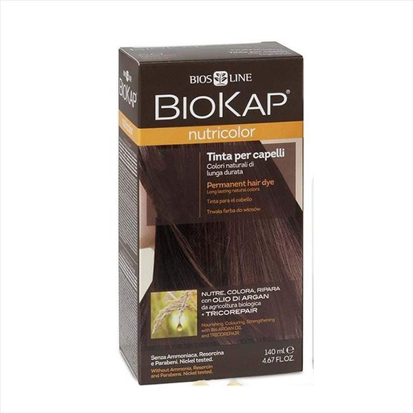 Bios Line Biokap Nutricolor Tinta Capelli Colore 4,5 Castano Mogano 140 Ml-image