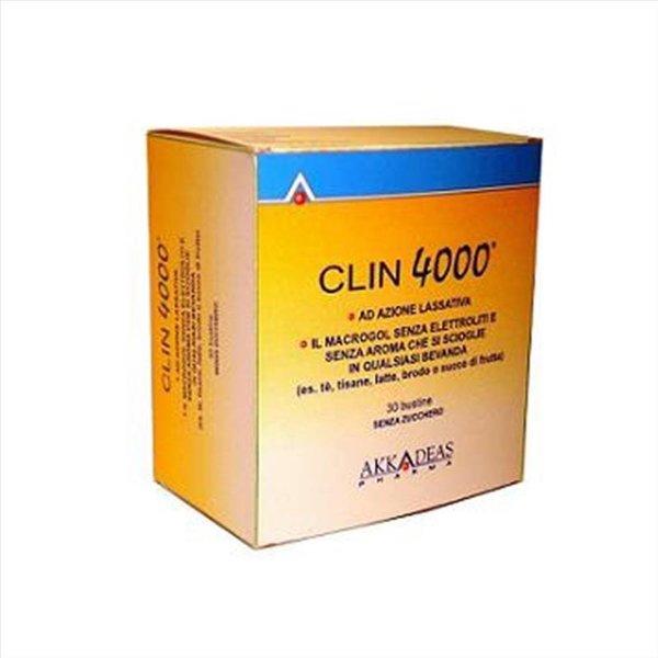 Akkadeas Pharma Clin 4000 Lassativo 30 Bustine Monodose Da 10 G-image