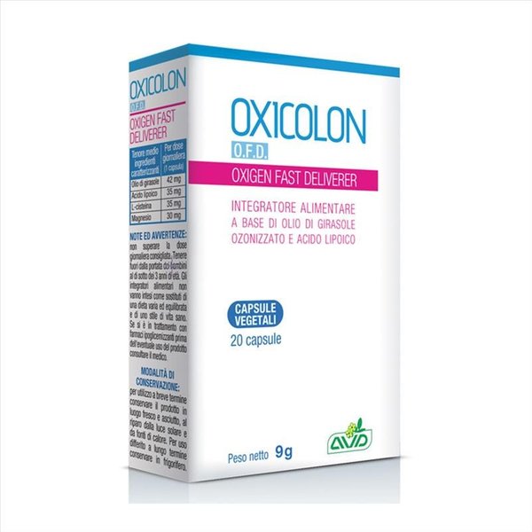Avd Reform Remediozon - Oxicolon Ofd Integratore Alimentare, 20 Capsule-image