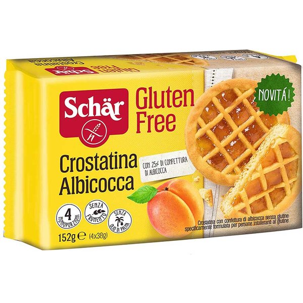 Schar Crostatina All'albicocca Senza Glutine, 4 Crostatine-image