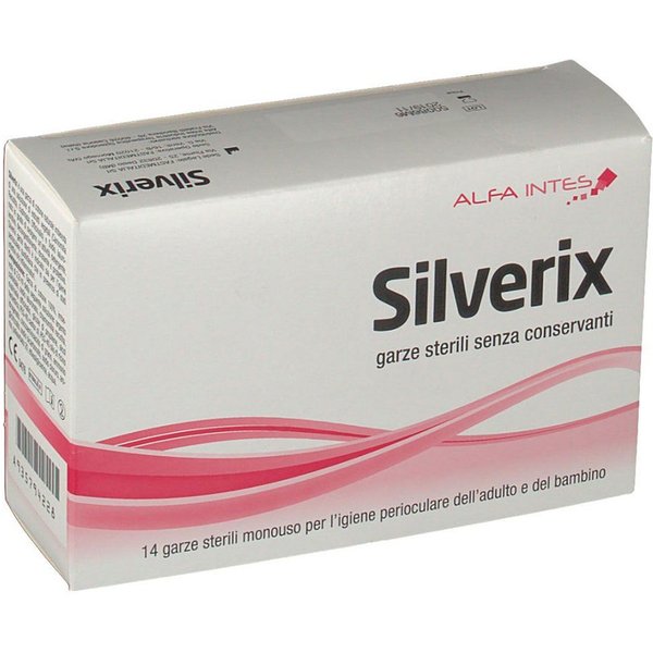 Alfa Inte Silverix Garza Sterile Perioculare, 14 Garze-image