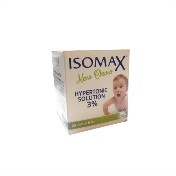 Coswell Isomax Soluzione Ipertonica 3% Naso Chiuso 20 Flaconcini Da 5 Ml-image