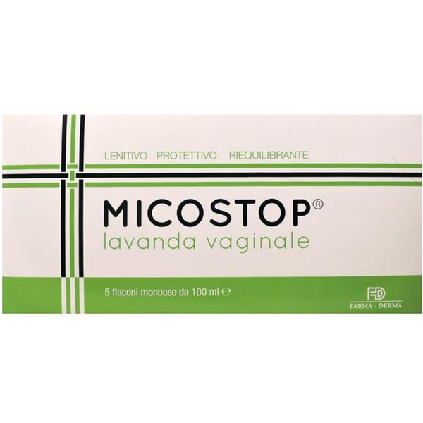 Farma Derma Micostop Lavanda Vaginale, 5 Flaconi Da 100Ml-image