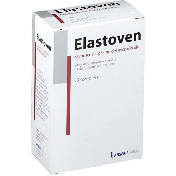 Anseris Farma Elastoven Integratore Circolazione E Microcircolo, 30 Compresse-image