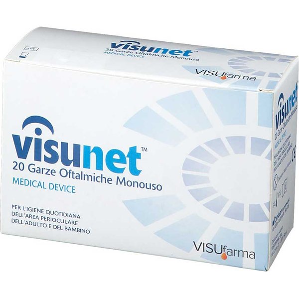 Visufarma Visunet Garza Oftalmica Con Acido Ialuronico, 20 Garze-image