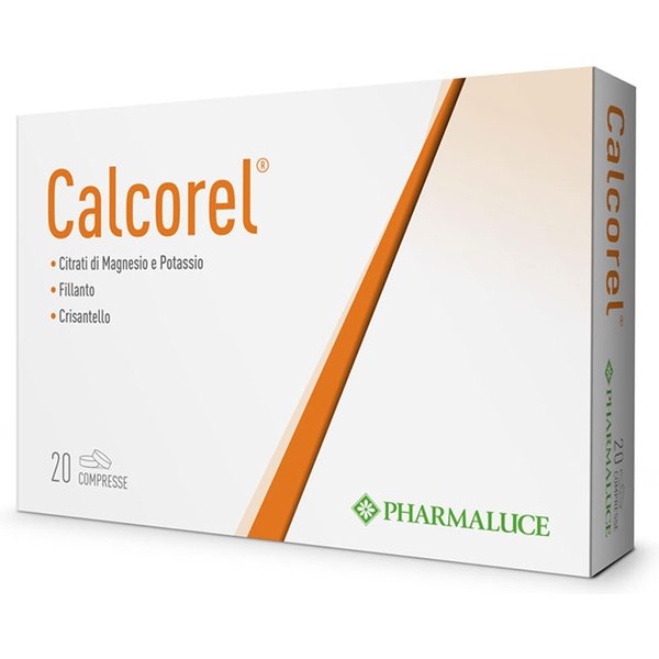 Pharmaluce Calcorel Integratore Apparato Urinario, 20 Compresse-image