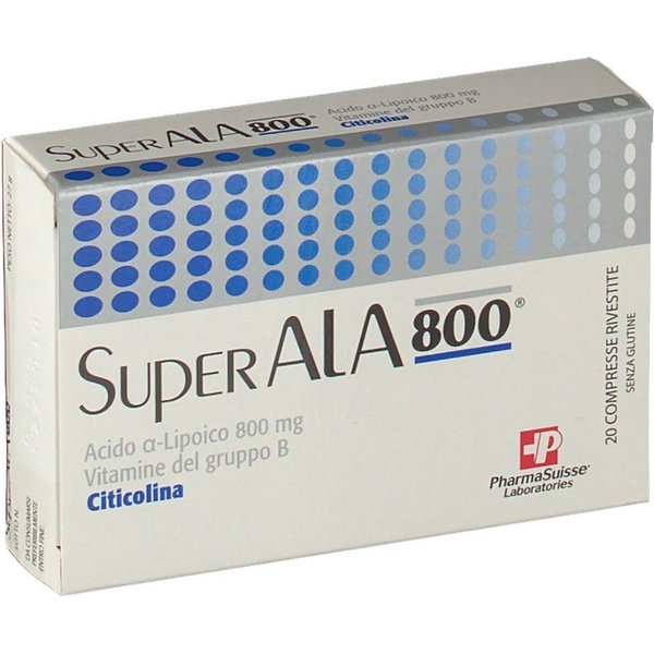 Pharmasuisse Laboratories Superala 800 Integratore Alimentare, 20 Compresse-image
