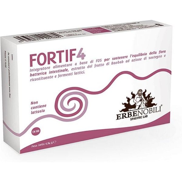 Erbenobili Fortif4 Integratore Alimentare, 12 Capsule-image