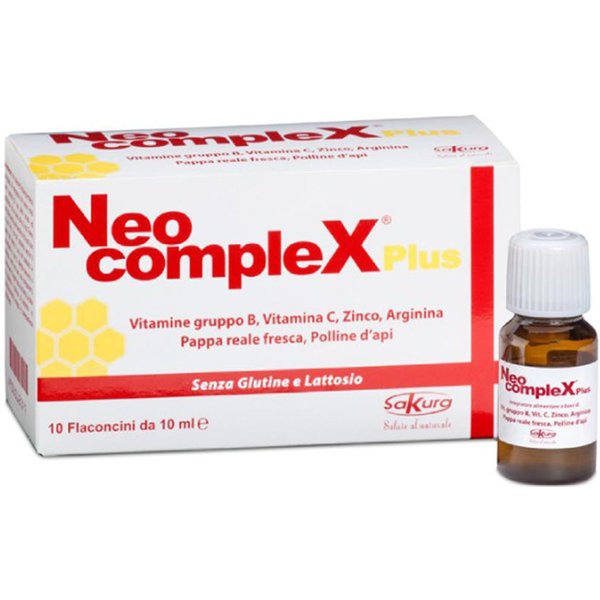 Sakura Neocomplex Plus Integratore Alimentare, 10 Flaconcini Da 10Ml-image