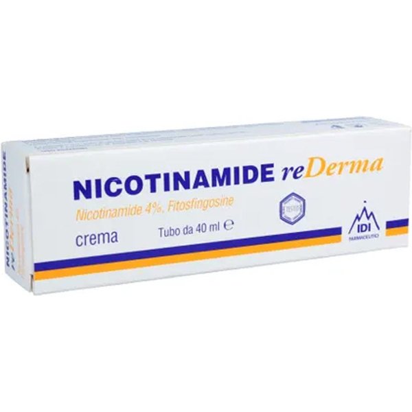 Idi Farmaceutici Nicotinamide - Rederma Crema Lenitiva, 40Ml-image