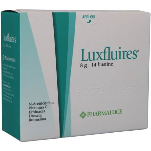 Pharmaluce Luxfluires Integratore Alimentare Sistema Immunitario, 14 Bustine-image