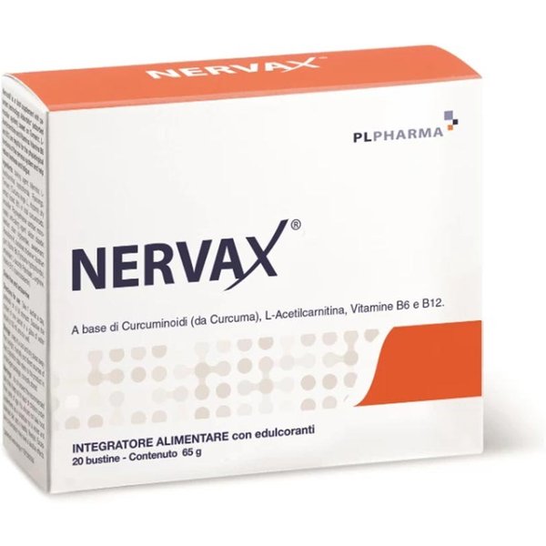 Pl Pharma Nervax Integratore Alimentare Antiossidante, 20 Bustine-image