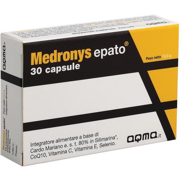Aqma Medronys - Epato Integratore Alimentare Funzione Epatica, 30 Capsule-image