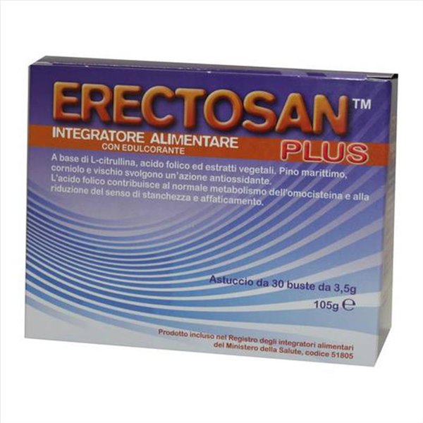 Androsystems Erectosan Plus Integratore Alimentare 30 Buste Da 3,5 G-image