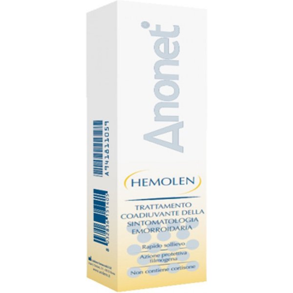 Uniderm Farmaceutici Anonet Hemolen Crema, 30Ml-image