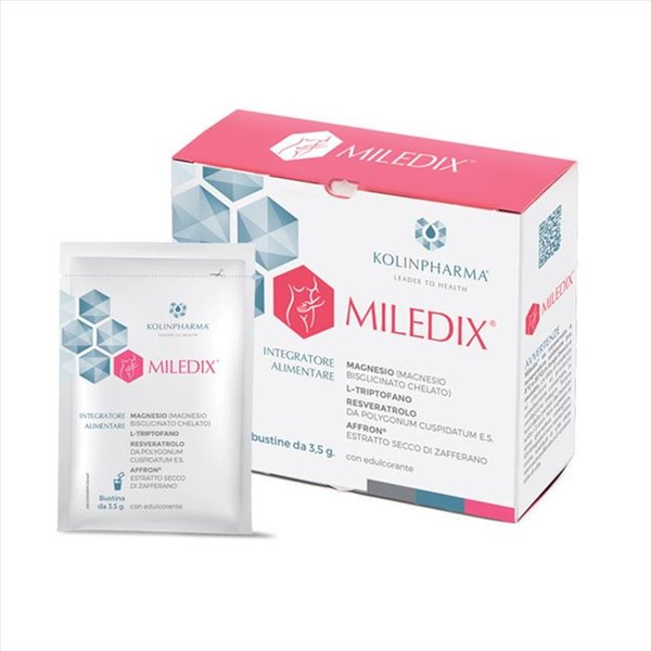 Kolinpharma Miledix Integratore Alimentare, 14 Bustine-image