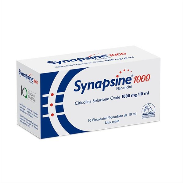 Ab Pharm Synapsine 1000 Integratore Alimentare, 10 Flaconcini-image