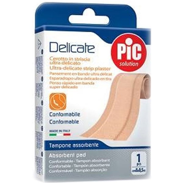 Pic Delicate - Cerotto In Striscia Misura 8Cmx0,5M, 1 Pezzo-image
